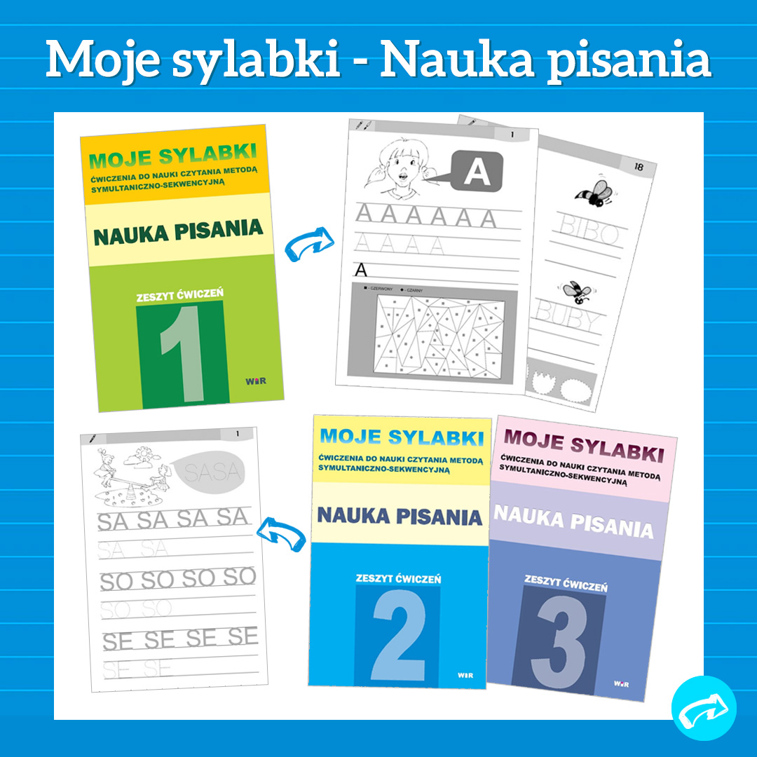 Krótkie Zdania Do Nauki Pisania Pomoce do nauki pisania metodą sylabową